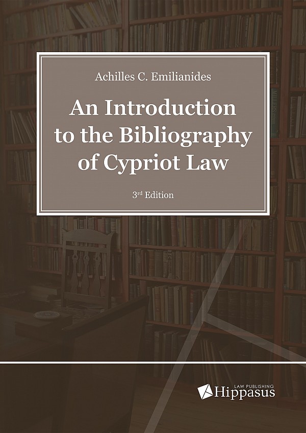 An Introduction to the Bibliography of Cypriot Law